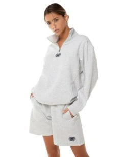 Elite Eleven Global Athletics 1/4 Zip - Grey