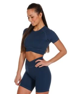 Elite Eleven Cross Over Tee - Navy Blue 10 Elite Eleven Cross Over Tee - Navy Blue -Elite Eleven navy.crossover 19of32