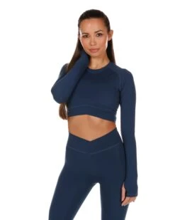 Elite Eleven Cross Over Long Sleeve - Navy Blue -Elite Eleven navy.crossover 30of32