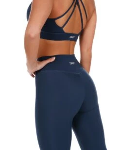 Elite Eleven 7/8 Cross Over Leggings - Navy Blue -Elite Eleven navy.crossover 3of32