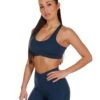 Elite Eleven Cross Over Sports Bra - Navy Blue -Elite Eleven navy.crossover 7of32