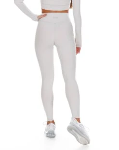 Elite Eleven Cross Over Leggings - Pearl Grey -Elite Eleven pearlgrey.crossover 24of30