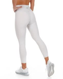 Elite Eleven 7/8 Cross Over Leggings - Pearl Grey -Elite Eleven pearlgrey.crossover 3of30