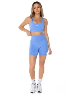 Elite Eleven Aura Scrunch Shorts - Powder Blue -Elite Eleven powderblue.2