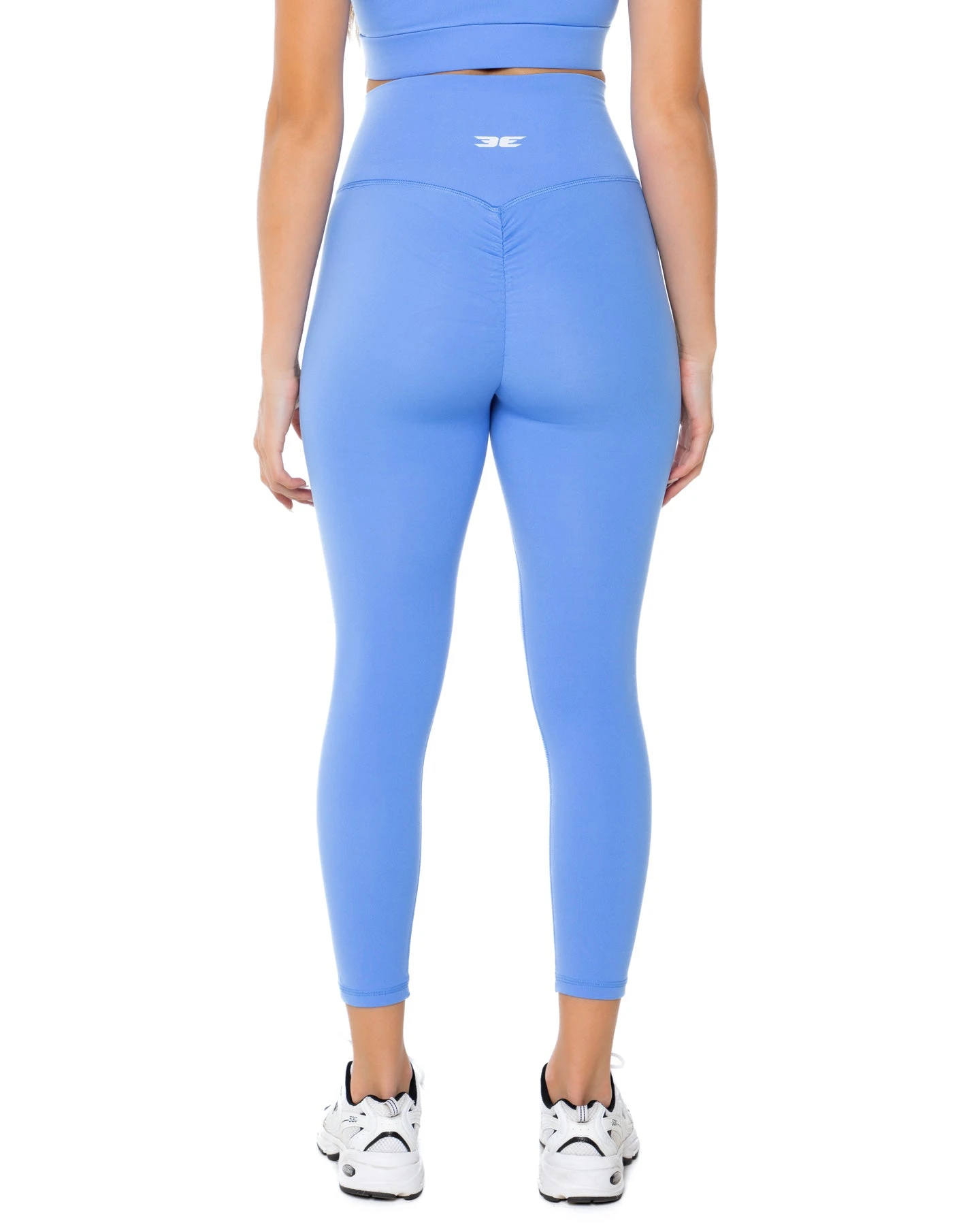Elite Eleven 7/8 Aura Scrunch Leggings - Powder Blue 6 Elite Eleven 7/8 Aura Scrunch Leggings - Powder Blue - Image 4