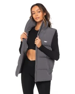 Elite Eleven Unisex Puffer Vest - Grey -Elite Eleven puffer.jkt 24