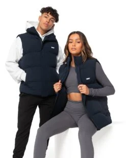Elite Eleven Unisex Puffer Vest - Navy
