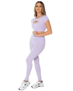 Elite Eleven Aura Scrunch Leggings - Lilac -Elite Eleven purple.2 38