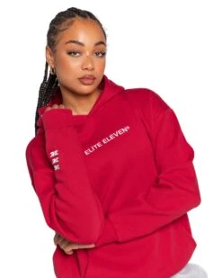 Elite Eleven Registered Hoodie - Red -Elite Eleven registered.hoodie 13 5b33b350 13e2 4922 9522 60fed4182fe5