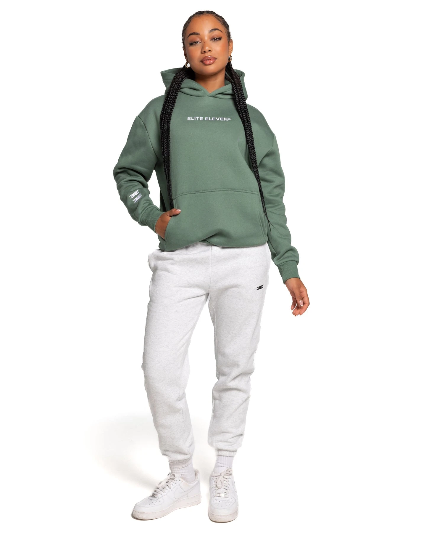 Elite Eleven Registered Hoodie - Sage 7 Elite Eleven Registered Hoodie - Sage - Image 5