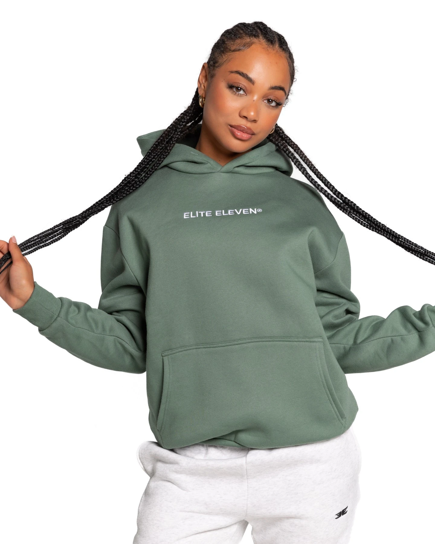 Elite Eleven Registered Hoodie - Sage 5 Elite Eleven Registered Hoodie - Sage - Image 3