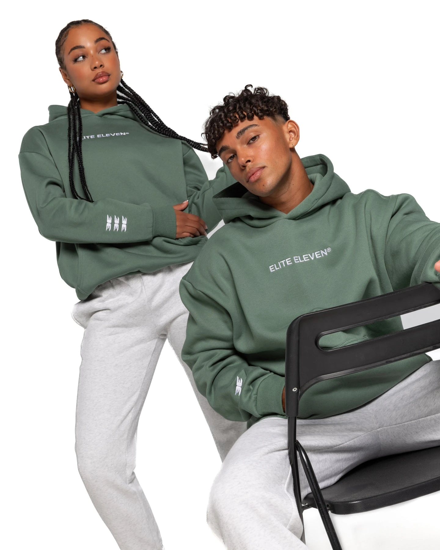 Elite Eleven Registered Hoodie - Sage 3 Elite Eleven Registered Hoodie - Sage