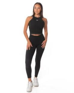 Elite Eleven Ribbed Singlet - Black -Elite Eleven ribbed.S 6
