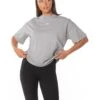 Elite Eleven Classic Oversized Tee - Smokey Grey -Elite Eleven ribbed.S 72