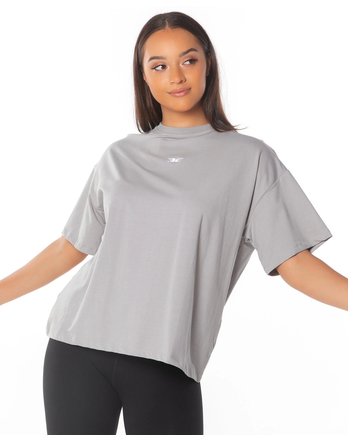Elite Eleven Classic Oversized Tee - Smokey Grey 4 Elite Eleven Classic Oversized Tee - Smokey Grey - Image 2
