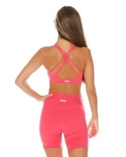Elite Eleven Cross Over Sports Bra - Pink -Elite Eleven sherbegf 2