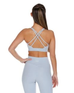 Elite Eleven Cross Over Sports Bra - Light Blue -Elite Eleven skyblue.crossover 8of27