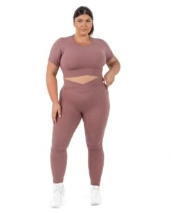 Elite Eleven Cross Over Leggings - Soft Rose 12 Elite Eleven Cross Over Leggings - Soft Rose -Elite Eleven soft.rose 5