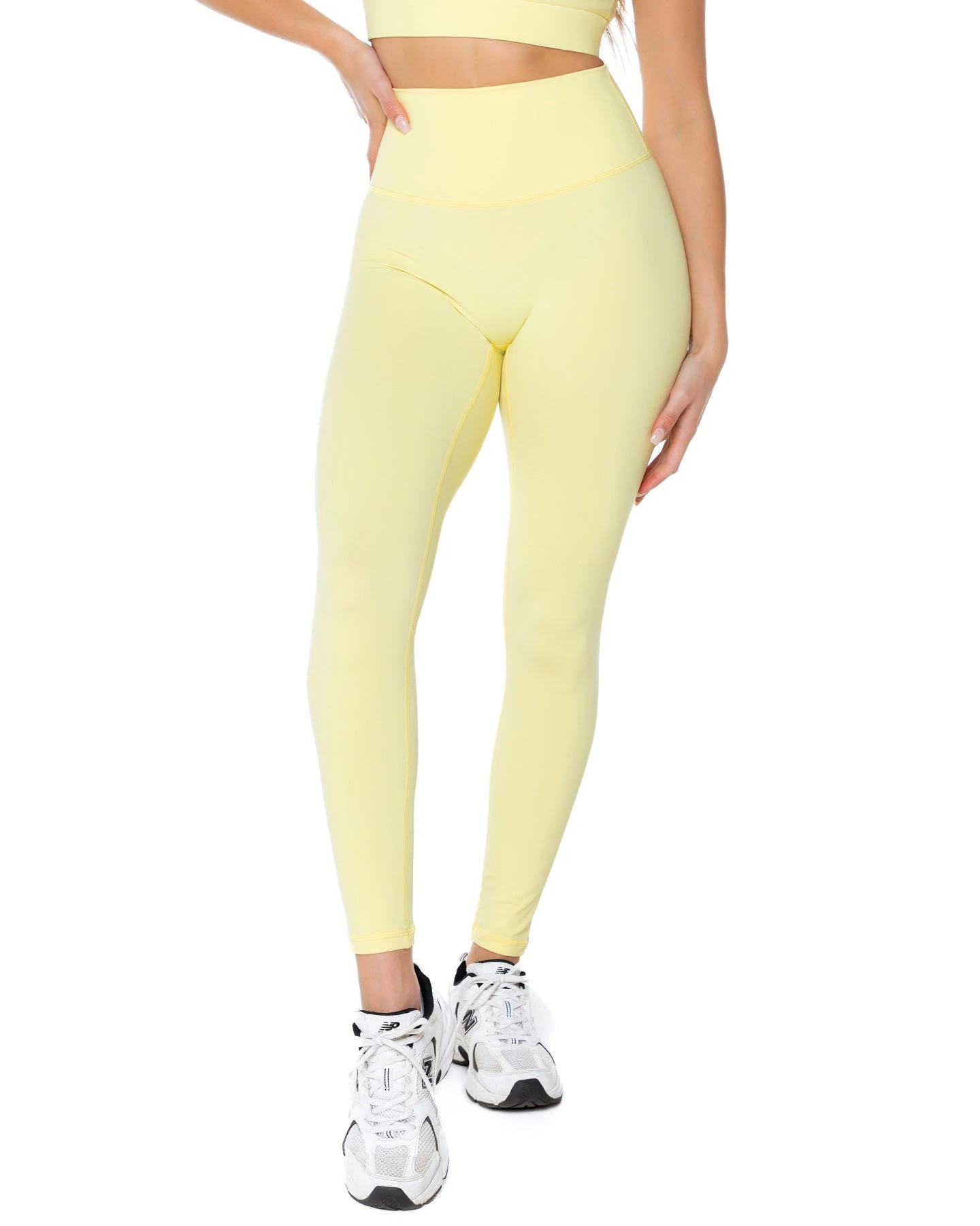 Elite Eleven Aura Scrunch Leggings - Soft Yellow 5 Elite Eleven Aura Scrunch Leggings - Soft Yellow - Image 3
