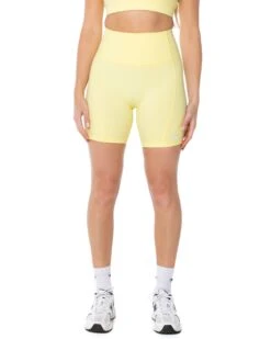 Elite Eleven Curve Shorts - Soft Yellow