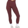 Elite Eleven Cross Over Leggings - Decadent Chocolate -Elite Eleven spring.aura 12