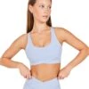 Elite Eleven Cross Over Sports Bra - Blue Blizzard -Elite Eleven spring.aura 3
