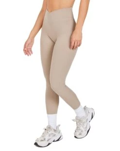 Elite Eleven Cross Over Leggings - Vintage Khaki -Elite Eleven spring.aura 33