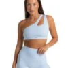 Elite Eleven Asymmetric Bra - Pastel Blue 2 Elite Eleven Asymmetric Bra - Pastel Blue -Elite Eleven summer.ee .3 15