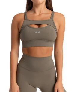 Elite Eleven Aura Support Bra - Dusty Khaki -Elite Eleven summer.ee .3 3