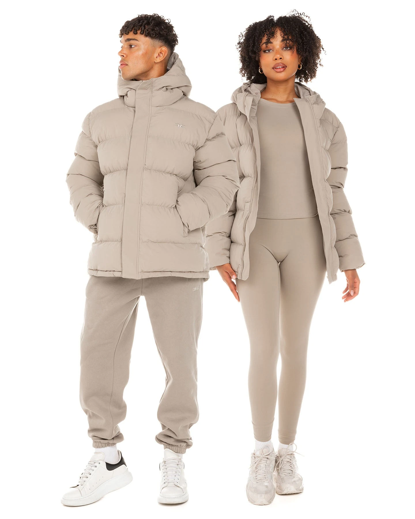 Elite Eleven Unisex Puffer Jacket - Vintage Khaki 3 Elite Eleven Unisex Puffer Jacket - Vintage Khaki